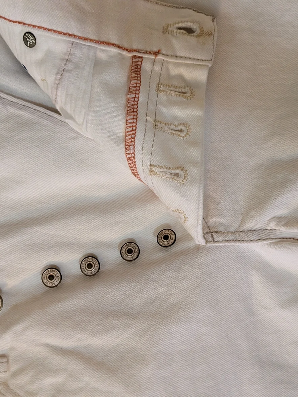 We The Free White Boomerang High Rise Long Shorts Free People